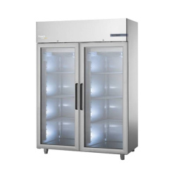 Шкаф морозильный Apach Chef Line LCFM120MD2G со стеклянной дверью