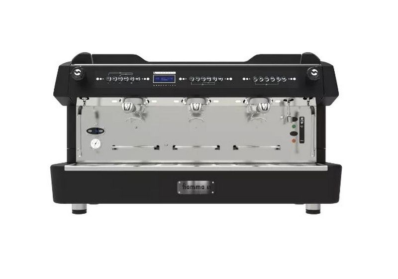 Кофемашина рожковая автоматическая FIAMMA COMPASS 3 DB TC BLACK (автомат, 3 группы)