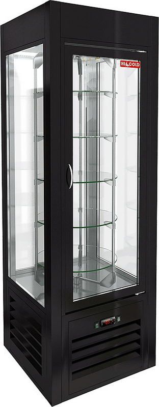 Шкаф кондитерский HICOLD VRC 350 R Sh Black