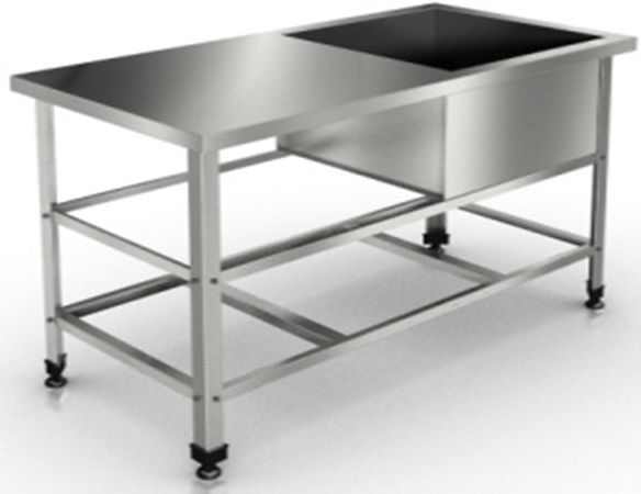 Ванна моечная с рабочей поверхностью ROSINOX ВСРо 1/700