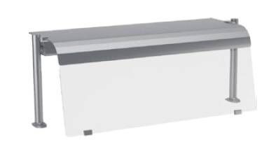 Полка надставка нейтральная с LED подсветкой для DM94943.2, DM94930.2 Kocateq DM94588 D E (895)
