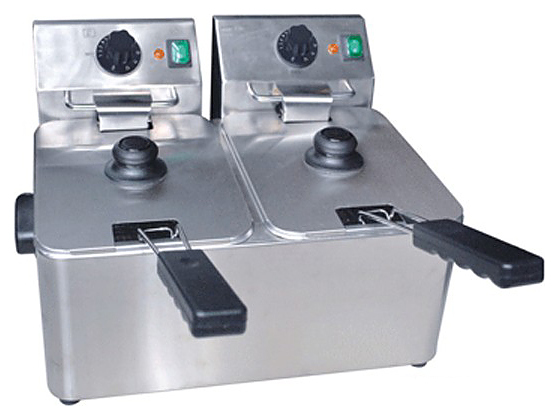 Фритюрница электрическая Rosso HDF 4+4