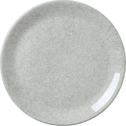 Тарелка Steelite Ink Grey бело-серый D 202 мм.
