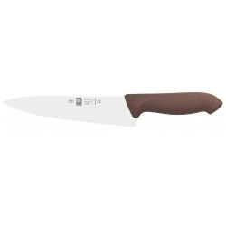 Нож поварской Icel HoReCa Шеф коричневый, узкое лезвие 200/340 мм.