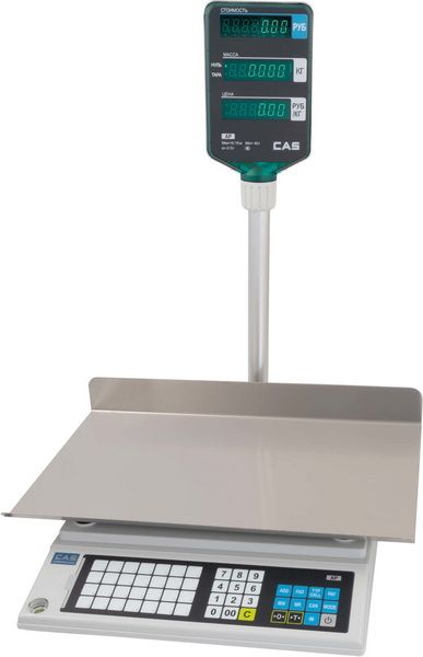 Весы торговые CAS AP-1 (15EX Big Tr.)