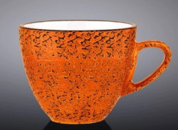 Чашка Wilmax Splash оранжевая 300 мл