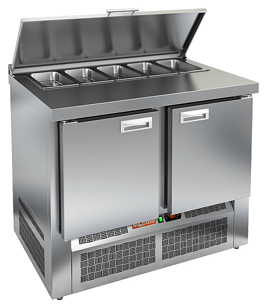 Стол для салатов HICOLD SLE1-11GN (1/3) (R290)