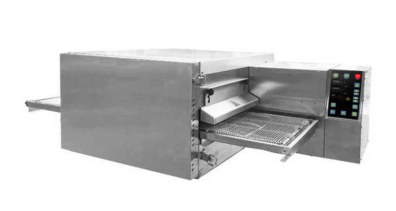 Печь для пиццы конвейерная электрическая Kocateq EP CV 9/38 c прошивкой горячим воздухом Impingement