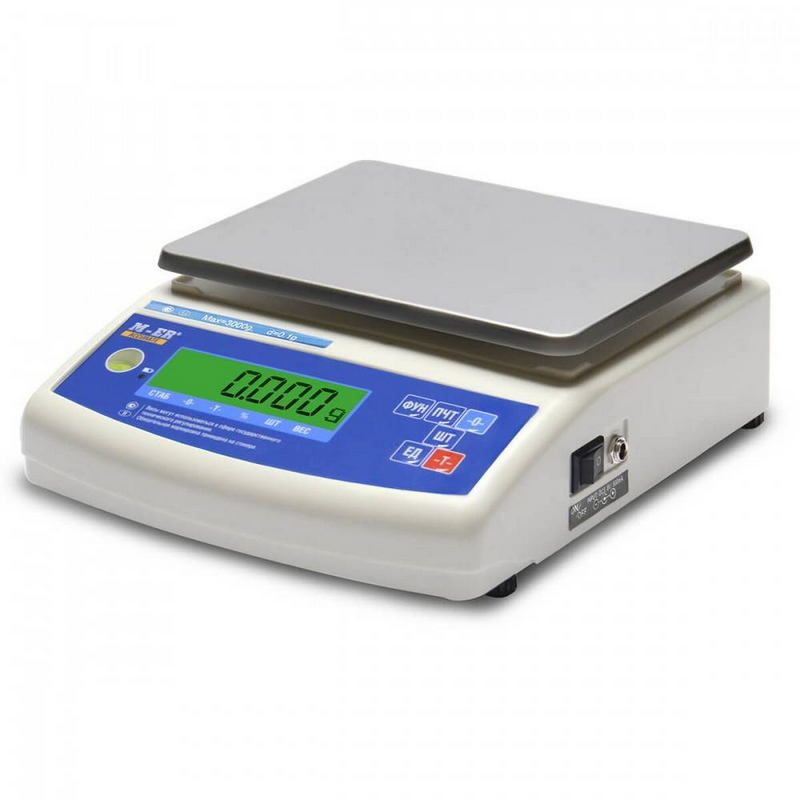 Весы лабораторные MERTECH (MERCURY) M-ER 122АCF-3000.1