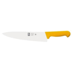 Нож поварской Icel PRACTICA Шеф желтый узкое лезвие 260/390 мм.