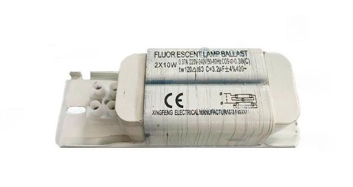 Дроссель 2х10W для лампы инсектицидной HURAKAN HKN-MID