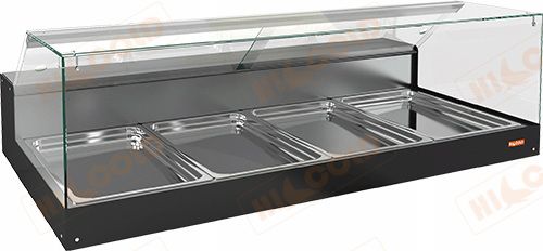 Витрина холодильная настольная HICOLD VRS 4 GN