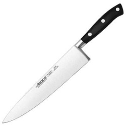 Нож поварской Arcos Ривьера L320/200 мм, B38 мм черный 233600