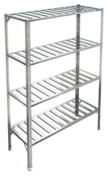 Стеллаж прямой решетчатый Техно-ТТ СТР-014/1604