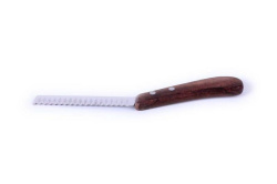 Нож овощной с деревянной ручкой (фигурный) 100 мм HP-HTM614 Gastrotop