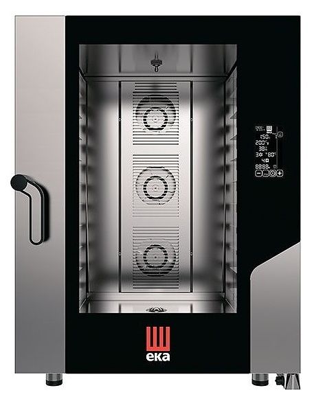 Печь конвекционная электрическая Tecnoeka MKF 1016 BM (с автомойкой и термощупом)