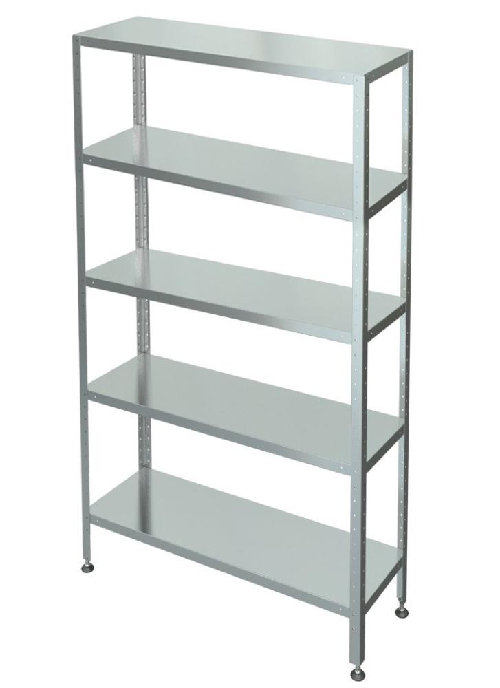 Стеллаж прямой сплошной МариХолодМаш С-5-0, 4/1, 0/2, 0 (нерж)