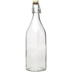 Бутылка Bormioli Rocco Swing с пробкой (цвет пробки в ассортименте) 1000 мл.
