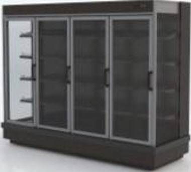 Холодильная горка гастрономическая с выносным агрегатом Enteco master ONEGA 0, 7 П2 RD 250 ВС