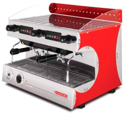 Кофемашина рожковая автоматическая Sanremo Capri DLX 2 гр. 220В красная
