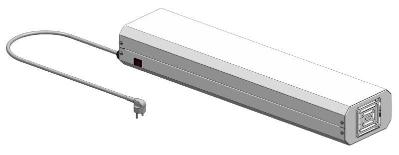 Рециркулятор бактерицидный МариХолодМаш ОРБН-1-30-01 (металлический корпус)