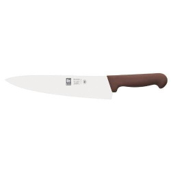 Нож поварской Icel PRACTICA Шеф коричневый, узкое лезвие 215/350 мм.