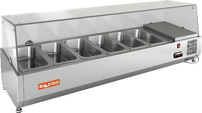 Холодильная витрина для ингредиентов HICOLD VRX 1500 1/4