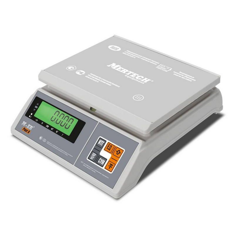 Весы фасовочные MERTECH M-ER 326 AFU-3.01 "Post II" LCD (по 5 в коробке)