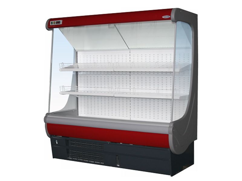 Холодильная горка фруктовая Enteco master Вилия 130 ВВ с боковинами