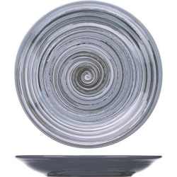 Блюдце Борисовская Керамика «Пинки»; D15см, керамика; серый