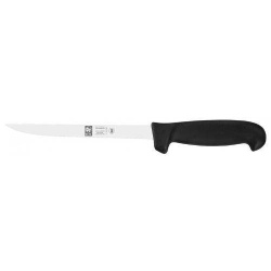 Нож филейный рыбный Icel PRACTICA черный 200/345 мм.