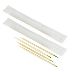 Зубочистки Viatto BT-3M в индивидуальной упаковке (бумага), бамбук с ментолом (1000 шт)