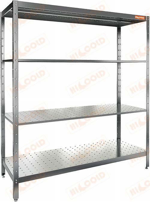 Стеллаж прямой перфорированный HICOLD НСК-18/7 П