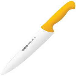 Нож поварской Arcos 2900 L387/250 мм, B51 мм желтый 292200