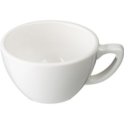 Чашка кофейная Doppio Пур-Амор фарфор 200мл D97/50, H60, L125мм, белый