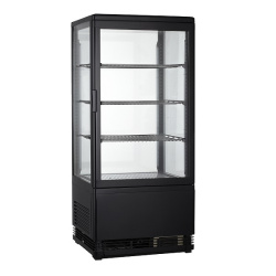 Витрина холодильная настольная COOLEQ CW-70 Black