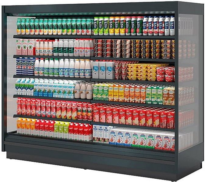 Холодильная горка гастрономическая с выносным агрегатом BrandFord VR2240.950 1250 Portable