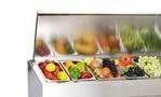 Холодильная витрина для ингредиентов POLAIR VTi4-G (1/3) с крышкой