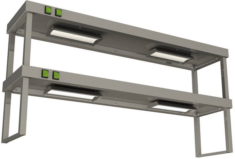 Полка тепловая RESTOINOX ПНТ2-8/4