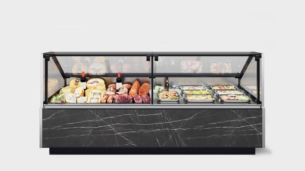 Витрина холодильная с выносным агрегатом BrandFord CALYPSO 250 вентилируемая