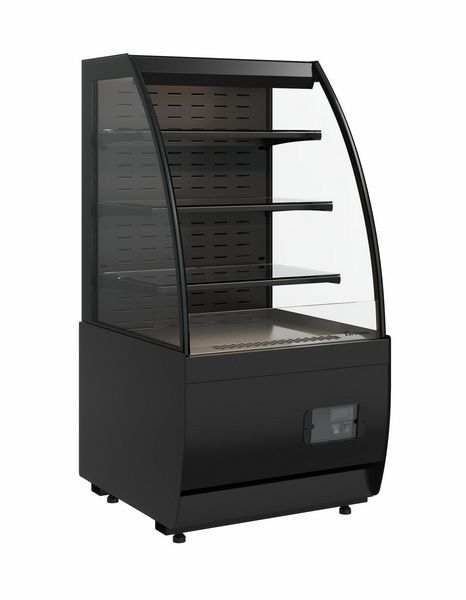 Витрина кондитерская Carboma K70 VM 0, 6-2 STANDARD открытая, горка (версия 2.0) (9005)