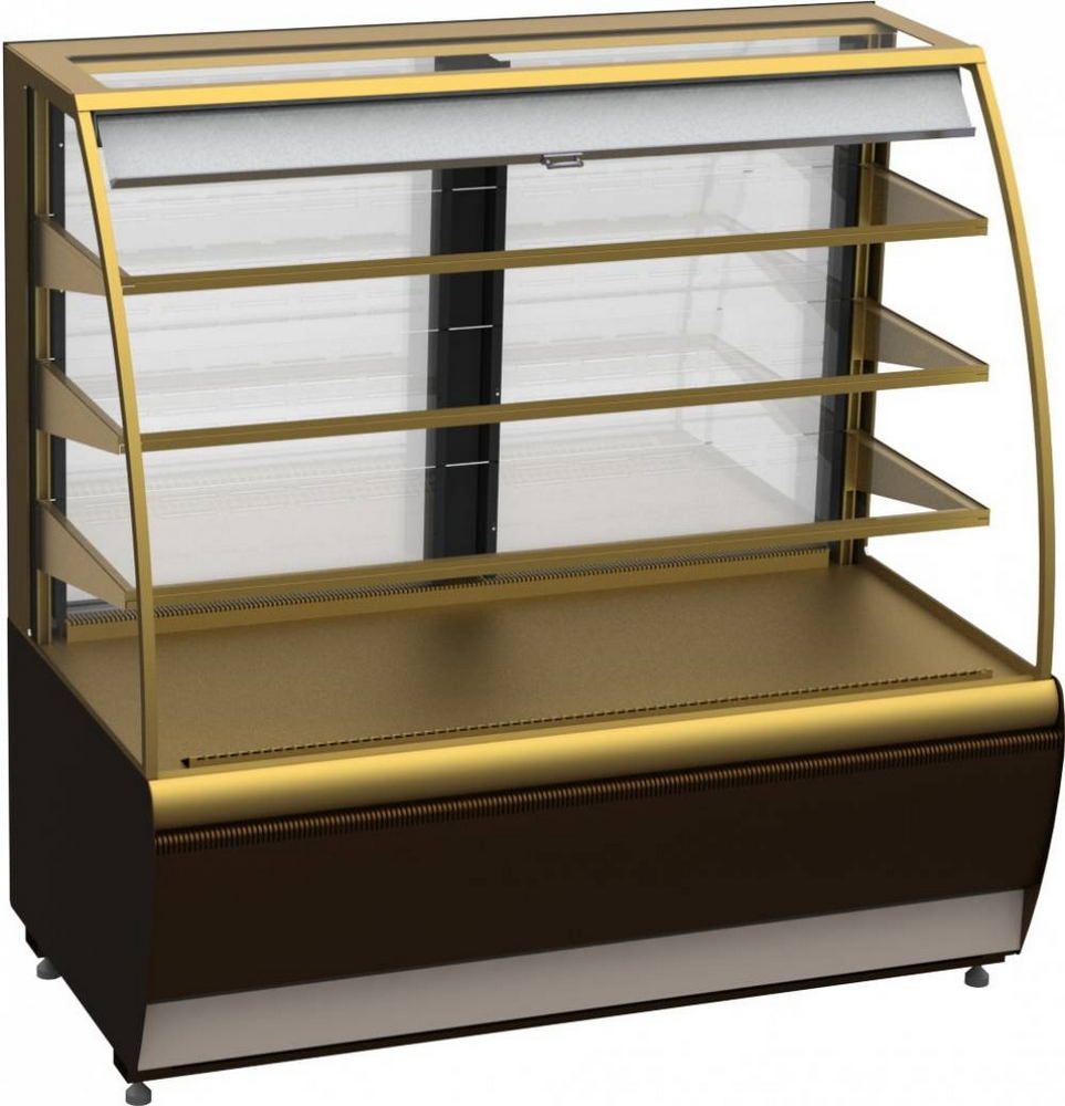 Витрина кондитерская Carboma K70 VM 1, 3-2 STANDARD 0102-0109 (ВХСв-1, 3д Сarboma (открытая))