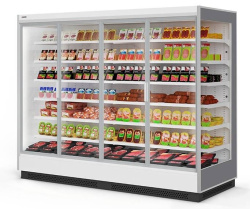 Холодильная горка гастрономическая с выносным агрегатом BrandFord Tesey ESC 125