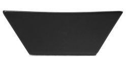 Салатник Corone COLORE черный 300 мл, L 123 мм, B 123 мм