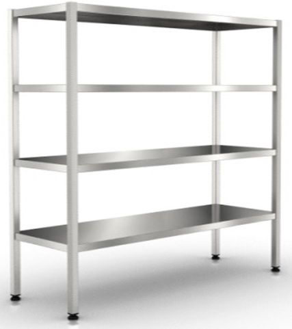 Стеллаж прямой сплошной ROSINOX СНС-Р 20/6-4 (высота 1800)