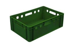 Ящик для колбасно-мясной продукции ТАРА РУ модель 207 (Е2) зеленый