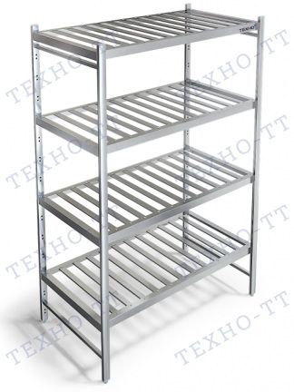 Стеллаж прямой решетчатый Техно-ТТ СТР-254/600