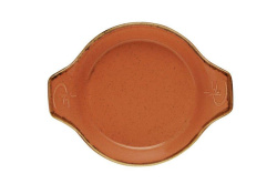 Сковородка фарфоровая 15 см цвет оранжевый Porland