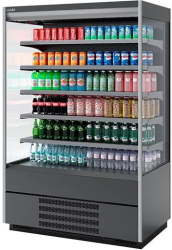 Холодильная горка гастрономическая CHILZ BERG 125 RAL7016 серый