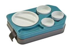 Термоподнос Cambro ITPD3753T000 (37Х53Х11,5см.) с фарфоровой посудой